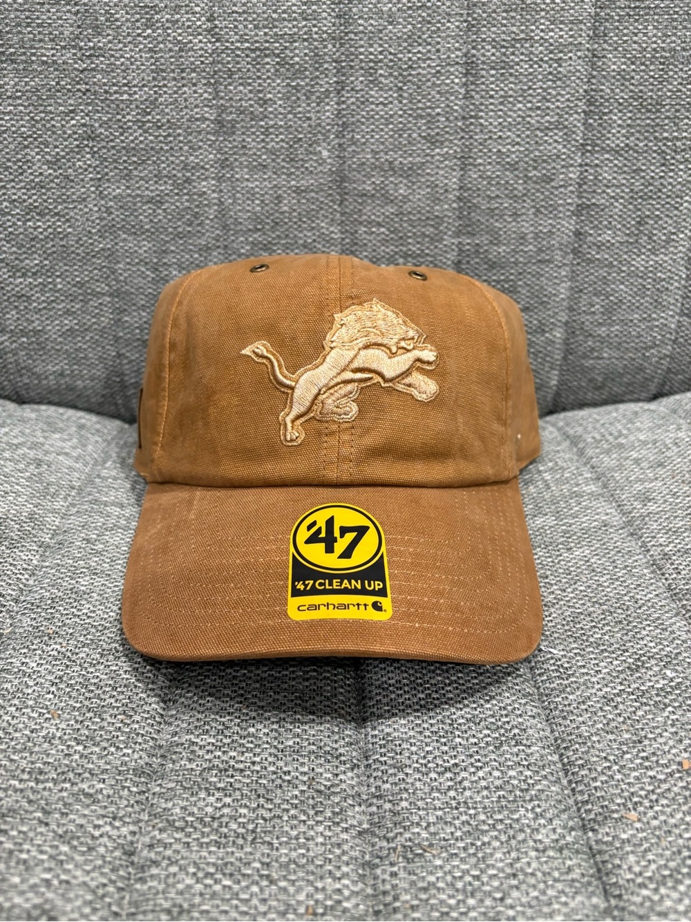 Carhartt Brown Detroit Lions Embroidered Logo Cap